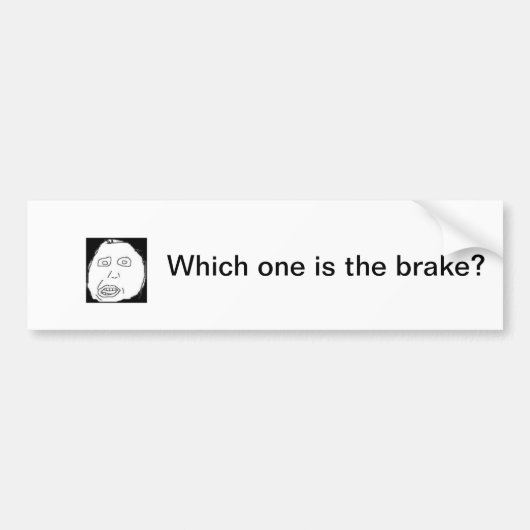 Herp Derp Bumpersticker (Voorkant)