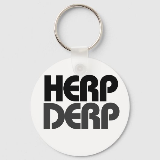Herp Derp Sleutelhanger (Voorkant)