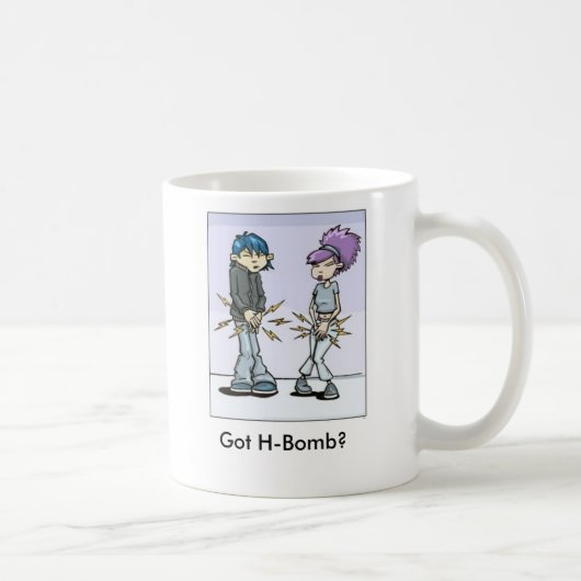 Herpes1, heb je H-Bomb? Koffiemok (Rechts)