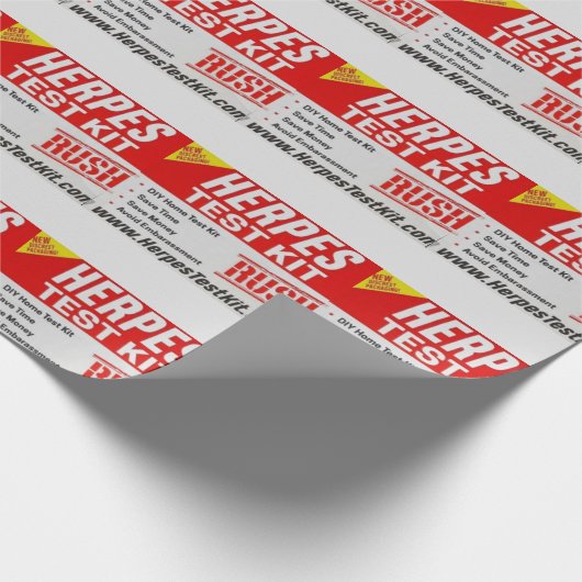 HERPES TEST KIT CADEAUPAPIER (Hoek)