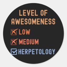 Herpetologen, niveau van awesome Herpetologie