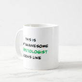 herpetoloog, geweldige koffiemok (Voorkant links)
