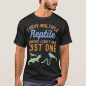 Herpetoloog, Herpetologie Dieren T-shirt (Voorkant)
