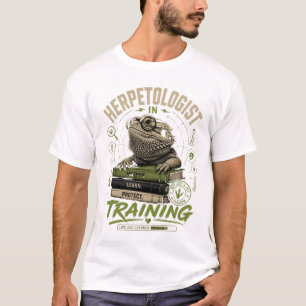 Herpetoloog in opleiding Baardagaam T-shirt