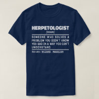 Herpetoloog Noun Cool Professor Sarcastisch Gezegd