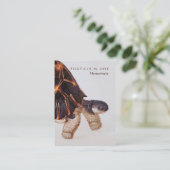 Herpetoloog Two-Sided Visitekaartje (Staand voorkant)