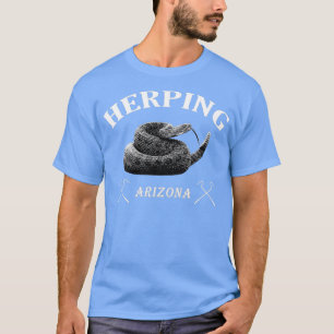 Herping Arizona met een ratelslang T-shirt