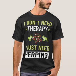 Herping Herpetoloog Herpetologie Herp Herper T-shirt