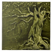 herproductie van nieuwe kunstbomen tegeltje (Voorkant)