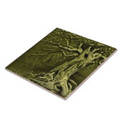 herproductie van nieuwe kunstbomen tegeltje (Zijkant)