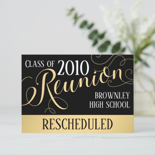 Herprogrammering van les- of schoolreünie kaart (Staand voorkant)