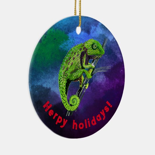 Herpy feestdagen Ornament (Rechts)