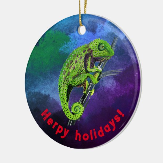 Herpy feestdagen Ornament (Links)