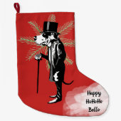 Herr Deutsche Dogge Grote Kerstsok (Voorkant)