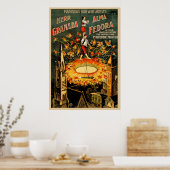 Herr Granada, Alma Fedora  Wire Artists Poster (Keuken)