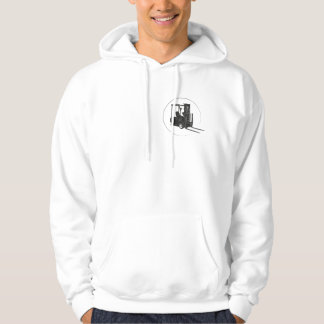 Herren Kapuzen-Sweatshirt mit Gabelstapler Grafik Hoodie