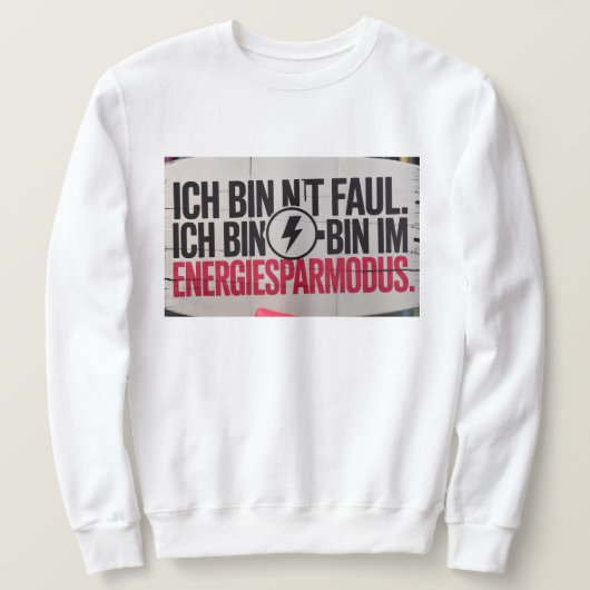 Herrenpullover – Lustiger Spruch Trui (Design voorkant)