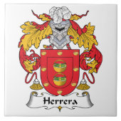 Herrera Family Crest Tegeltje (Voorkant)
