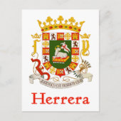 Herrera Shield of Puerto Rico Briefkaart (Voorkant)