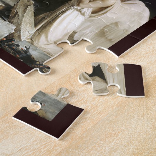 Herrijding van de Tomb Legpuzzel (Zijkant)