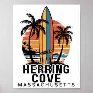 Herring Cove Beach Massachusetts Surfen Surfer _1 Poster
