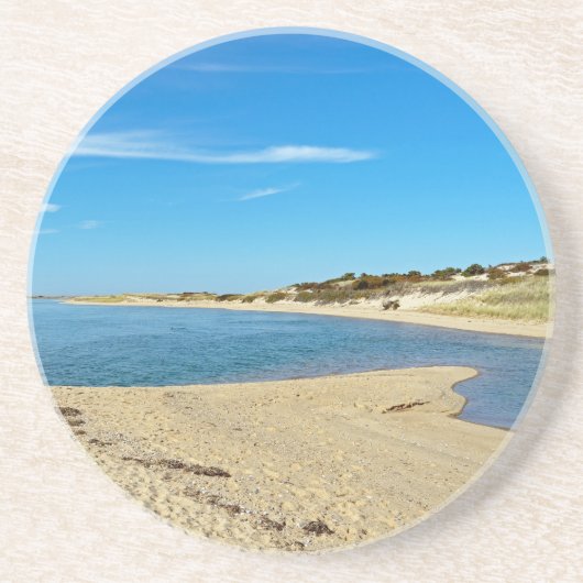 Herring Cove Beach Zandsteen Onderzetter (Voorkant)