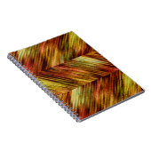 Herringbone Blended Rustic Autumn, gekleurd Notitieboek (Rechterzijde)