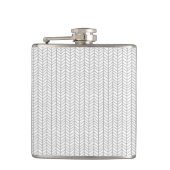 Herringbone Flask Heupfles (Voorkant)