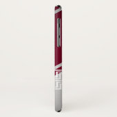 Herringbone kant gepersonaliseerd Case-Mate iPhone case (Achterkant/links)