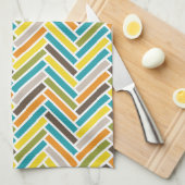 Herringbone Kitchen Towel | {Multi} Theedoek (Quarter Fold)
