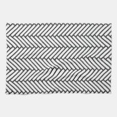 Herringbone Kitchen Towel | {zwart-wit} Theedoek (Horizontaal)