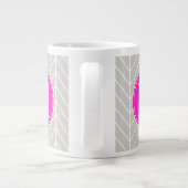 Herringbone Monogram Jumbo Mok (Achterkant)