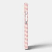 Herringbone Pattern Blush Pink Air Case (Achterkant / Links)