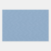 Herringbone tweed eenvoudige klassieke lichtblauw inpakpapier vel (Voorkant 2)
