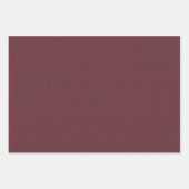 Herringbone tweed effect burgundy green natural inpakpapier vel (Voorkant 3)