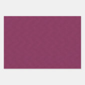 Herringbone tweed effect mulberry Christmas Inpakpapier Vel (Voorkant 2)
