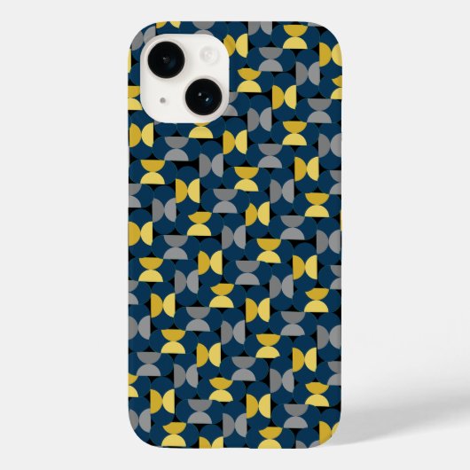 Herringbone van het nieuwe jaar Case-Mate iPhone case (Achterkant)