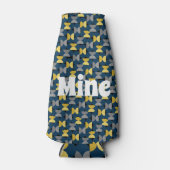 Herringbone van het nieuwe jaar flesjeskoeler (Voorkant)