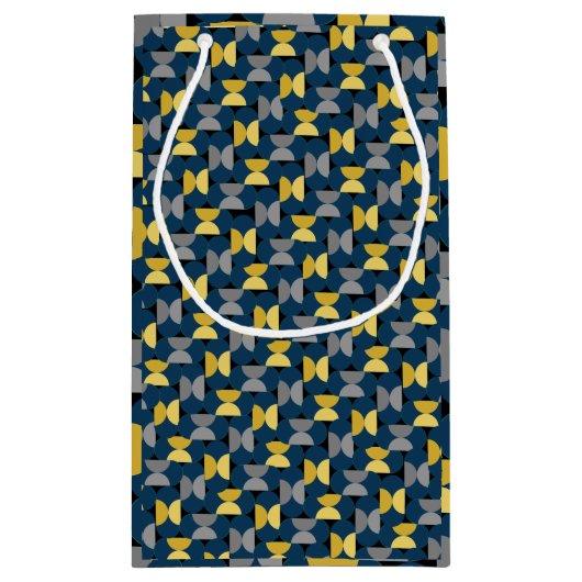 Herringbone van het nieuwe jaar klein cadeauzakje (Achterkant)