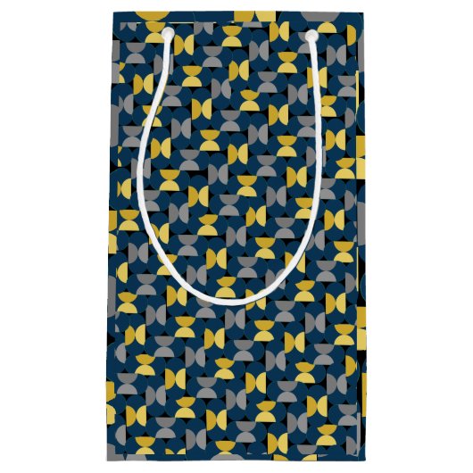 Herringbone van het nieuwe jaar klein cadeauzakje (Voorkant)