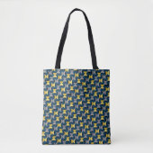 Herringbone van het nieuwe jaar tote bag (Voorkant)