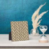 Herringbone Wood Parquet Pattern Fotoplaat (Insitu)