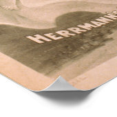 HERRMANN DE Great Illusionist VAUDEVILLE Poster (Hoek)