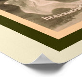 Herrmann het grootoogtonijn Tintage Poster 16 x 20 (Hoek)