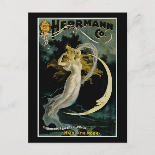 Herrmann ~ Maid of the Moon Briefkaart (Voorkant)