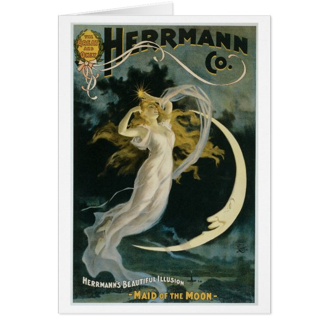 Herrmann ~ Maid of the Moon  Magicia Act (Voorkant)