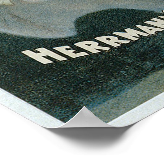 Herrmann ~ Maid of the Moon  Magicia Act Poster (Hoek)