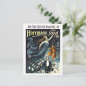 Herrmann The Great Restored Vintage Poster Briefkaart (Staand voorkant)