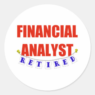 HERROEPDE FINANCIËLE ANALYSE RONDE STICKER