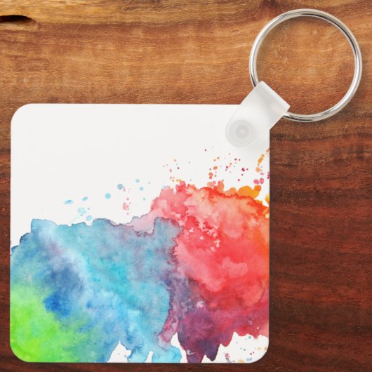 Herrschende Katze mit Krone und Zepter Sleutelhanger (Achterkant)